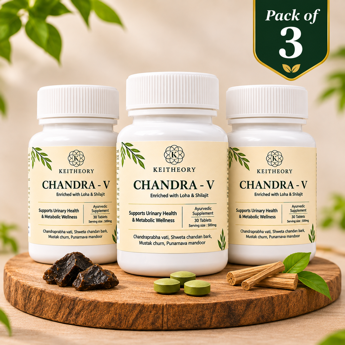 Chandra-V: Urinary Health & Metabolic Wellness Support