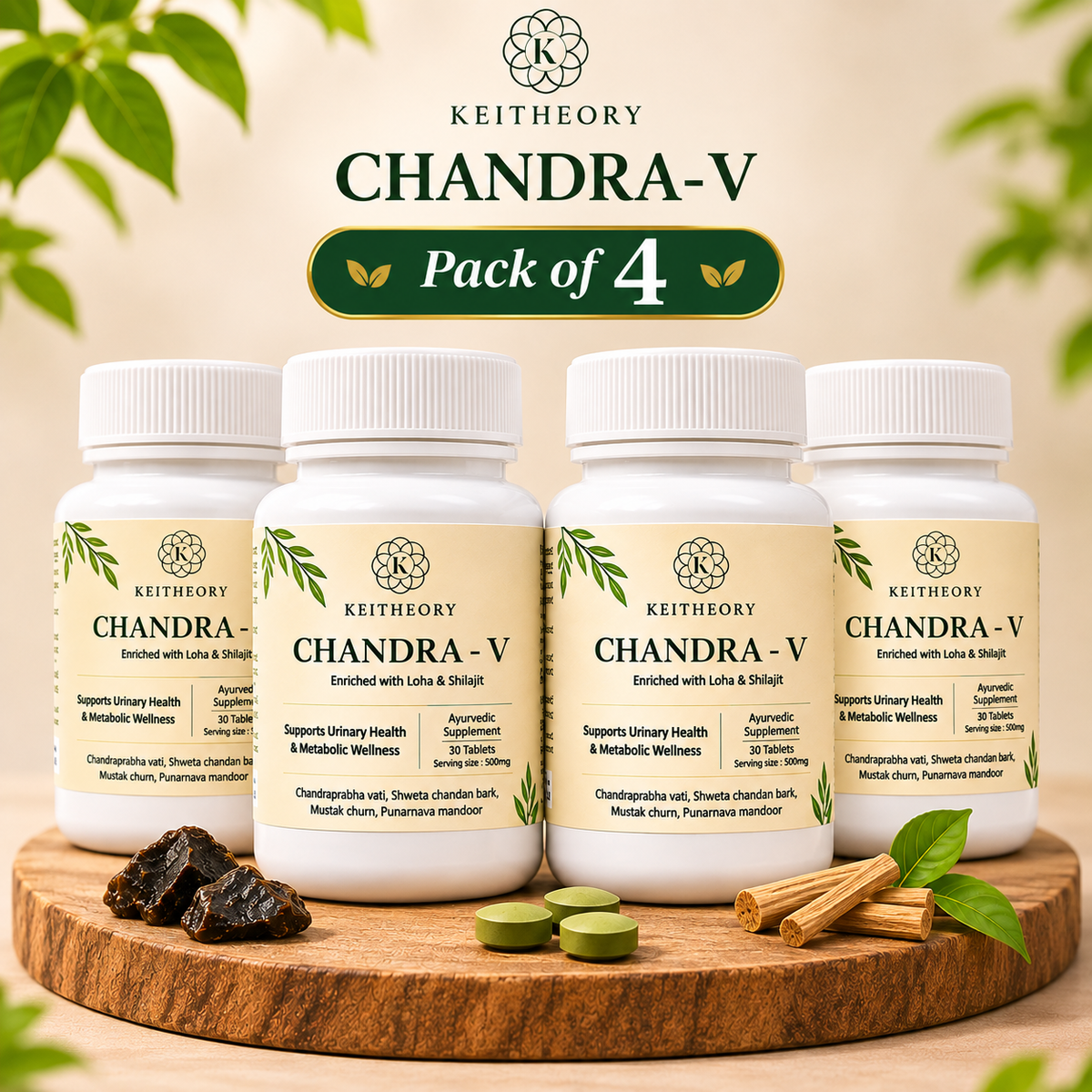 Chandra-V: Urinary Health & Metabolic Wellness Support