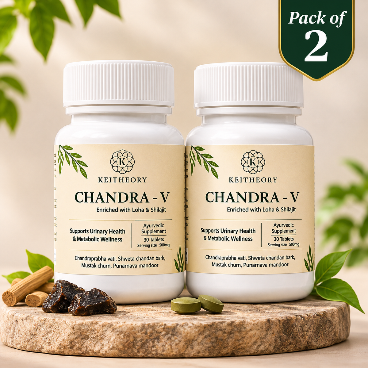 Chandra-V: Urinary Health & Metabolic Wellness Support